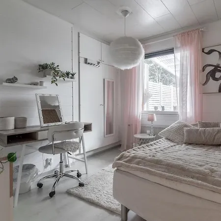 Apartmán Spacious Lapland Vacation With Private Sauna & Lappish Fire Hut Rovaniemi