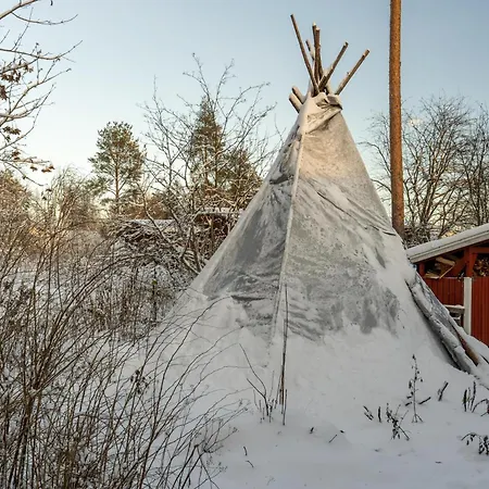 Spacious Lapland Vacation With Private Sauna & Lappish Fire Hut Daire *