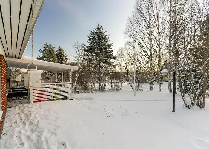 Spacious Lapland Vacation With Private Sauna & Lappish Fire Hut * Rovaniemi