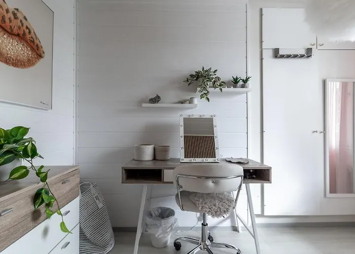 Daire Spacious Lapland Vacation With Private Sauna & Lappish Fire Hut