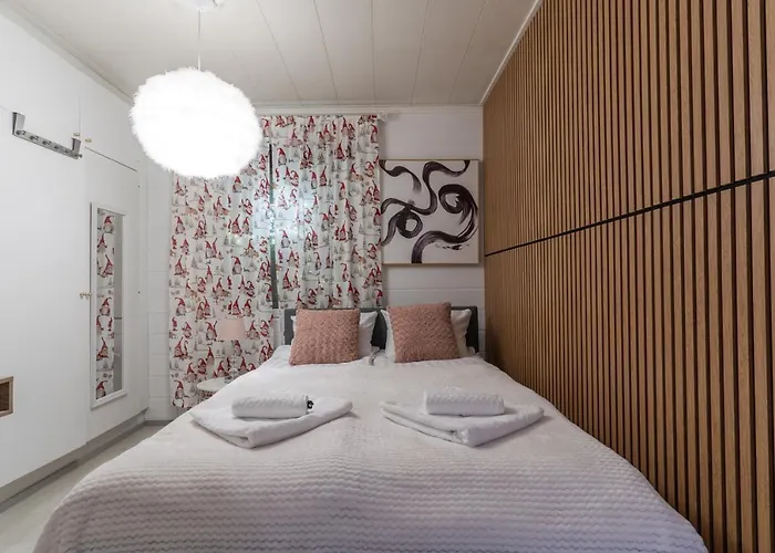 Spacious Lapland Vacation With Private Sauna & Lappish Fire Hut Daire Rovaniemi